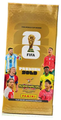 Produktbild von Fifa World Cup 2026 Adrenalyn XL - WM Trading Cards Karten - 1 Premium Gold Pack