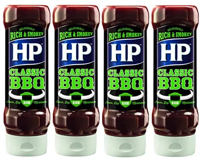 Zdjęcie produktu dla Heinz HP BBQ Sauce Classic Rich and Smokey the Original 400ml 4-pak