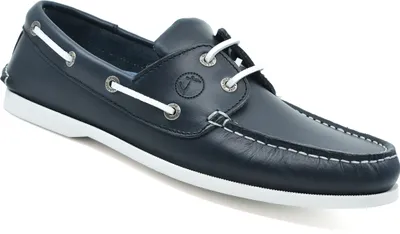 Produktbild von Herren Bootsschuhe Seajure Watamu Marineblau Leder