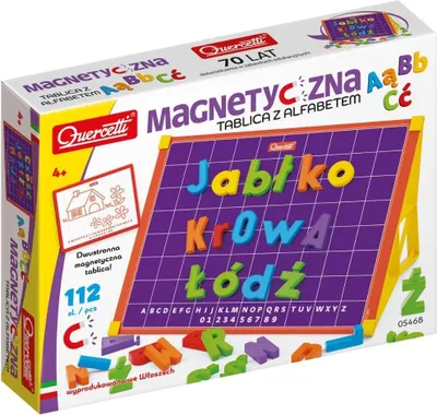 Zdjęcie produktu dla Magnetyczna tablica z alfabetem