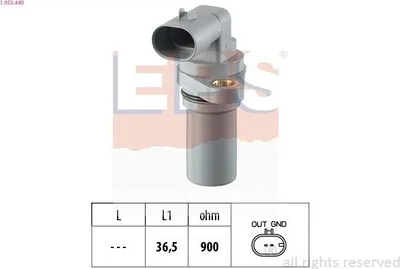 Produktbild von EPS 1.953.440 Kurbelwellensensor Impulsgeber für OPEL ZAFIRA B (A05)