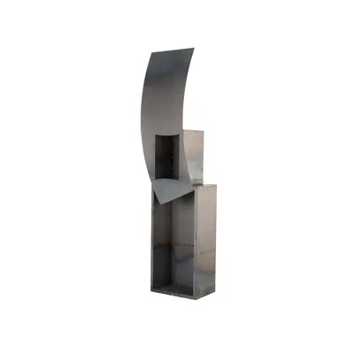 Image de HOME DELUXE - Feu de jardin SWING - Dimensions : 220 x 60 x 36 cm I Foyer de cheminée Stockage de bois Rangement de bois