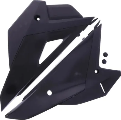 Produktbild von POLISPORT schwarze Seitenverkleidungspaar für Honda CRF