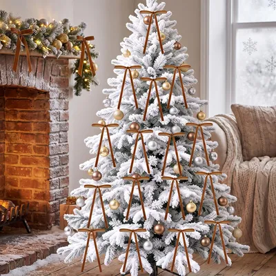 Immagine prodotto di 20 nastri di velluto per decorare la punta dell'albero di Natale