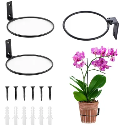 Immagine prodotto di Set di 3 supporti in metallo per vasi da fiori