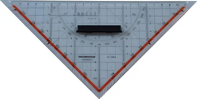 Produktbild von Rumold Technisches Zeichendreieck mit Griff, 250 mm