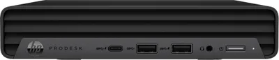 Produktbild von HP Pro Mini 400 G9, 2 GHz, Intel® Core™ i5, i5-12500T, 16 GB, 512 GB, Windows 11 Pro