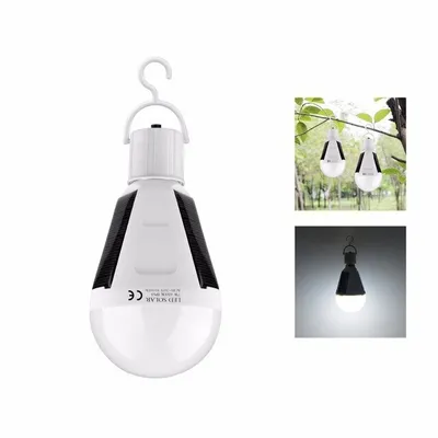 Obrázok produktu pre Solárna LED žiarovka s háčikom 7 W