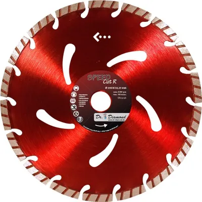 Produktbild von Diamanttrennscheibe Speed Cut R Ø 230 / 22,23 mm