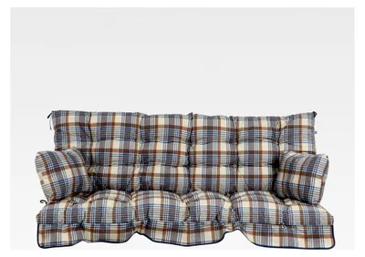 Produktbild von Auflage für Hollywoodschaukel 175x50 cm Ravenna Sitzpolster mit Rückenlehne und Seitenkissen