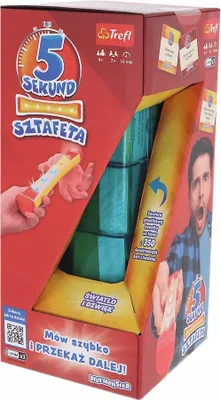 Produktbild von Trefl Partyspiel - 5 Sekunden Relais 026016