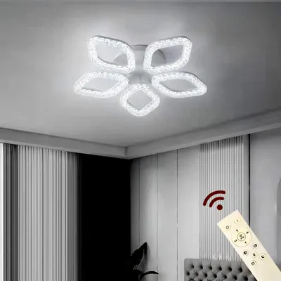Obrázok produktu pre LED stropné svietidlo XL-5 56,5 cm stropné svietidlo s diaľkovým ovládaním farba svetla/jas nastaviteľný stmievateľný A+ LED stropné svietidlo do obývačky LED stropné svietidlo