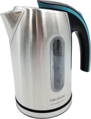 Obrázok produktu pre Cecotec ThermoSense 270 Steel, 1,7 L, 2200 W, Nerezová oceľ, Indikátor úrovne vody, Zabezpečenie proti prehriatiu, Filtrovanie