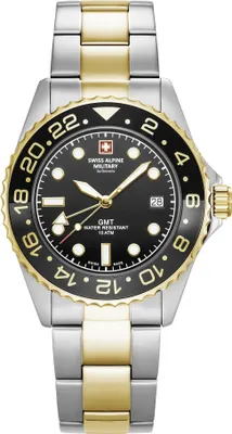 Produktbild von Swiss Alpine Military Herren Uhr Analog Quarz 7052.1142SAM Edelstahl