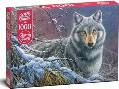 Obrázek produktu pro Puzzle 1000 dílků Šedý vlk 30080 Cherry Pazzi