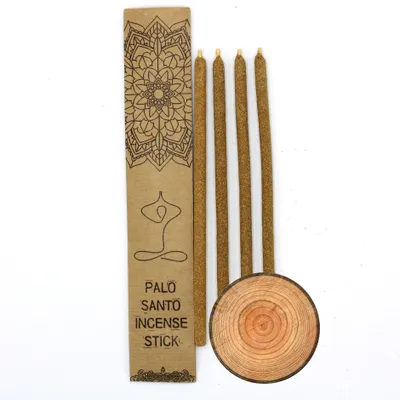 Image de Bâtons d'encens de Palo Santo, grands - Bois de santal
