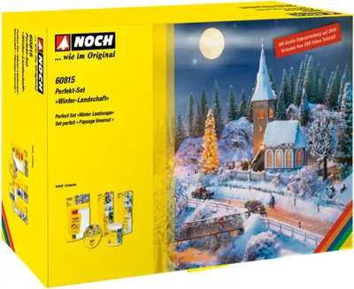 Produktbild von NOCH Perfekt-Set “Winter-Landschaft”, Mehrfarbig
