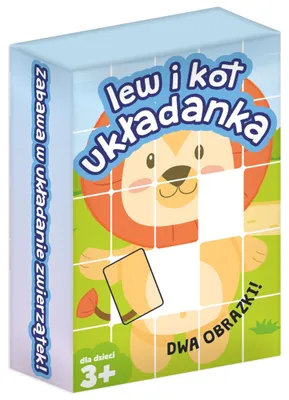 Image de Jeu de puzzle Lion et chat 75338