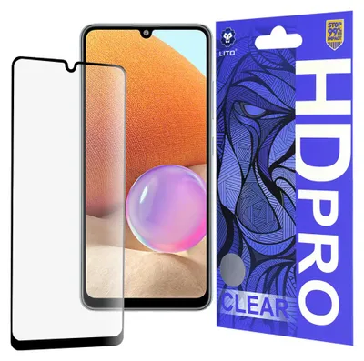 Zdjęcie produktu dla Lito – HD Pro Clear – szkło ochronne do Samsunga Galaxy A32 4G – czarne