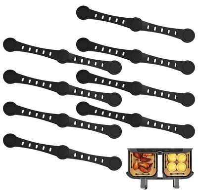 8 Silikonmagnete für Airffryer-Papier, 12 cm, hitzebeständig