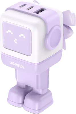 Image de Ugreen Cargador Usb-A+2*Usb-C 65W Gan Fast (Ug35291)