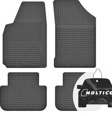 Produktbild von Gummimatten mit Rand Auto Fußmatten Gummi Automatten Passgenau 4-teilig Set - passend für Toyota RAV4 III 2005-2012
