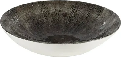 Produktbild von CHURCHILL Stone Quartz Black Teller tief, coup, ø: 248 mm