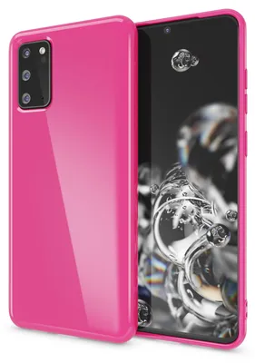 Produktbild von NALIA Silikon Handy Hülle für Samsung Galaxy S20, TPU Schutz Case Cover Tasche Pink
