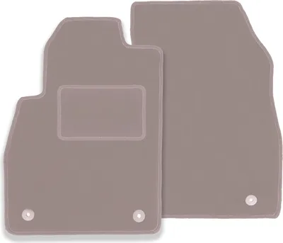 Immagine prodotto di Tappetini auto in velluto per VW Grand California 0 (2019-) - tappetini anteriori LUX beige (2 pezzi)