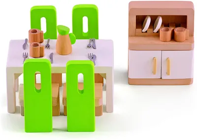 Produktbild von Hape Happy Family Esszimmer, E3454