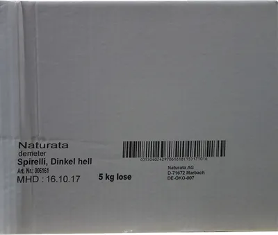 Immagine prodotto di Farro - Spirelli light demeter 5kg