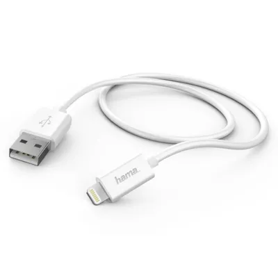 Produktbild von Lade-Sync-Kabel, Lightning, 1 m, Weiß (00173863)