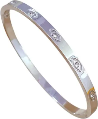Productafbeelding van Zilveren armband met zirkonia, 60 mm