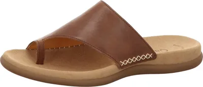 Produktbild von Gabor 03.700 Damen Pantoletten - Zehentrenner Pantolette braun Freizeit NEU