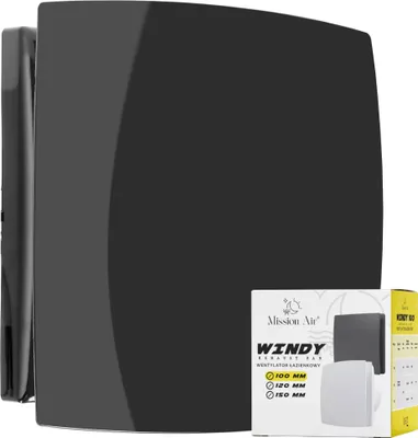 Produktbild von Badlüfter WINDY 100 S BLACK