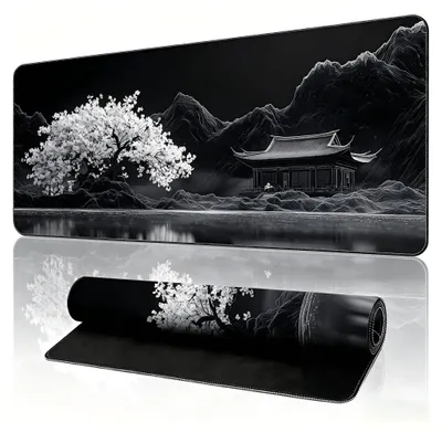 Productafbeelding van Japanse gaming-muismat, XXL, 800 x 300 x 3 mm, antislip, waterdicht