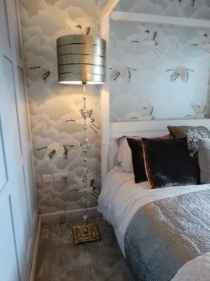 Obrázek produktu pro Stojací lampa Elstead Fragment E27 starozlatá