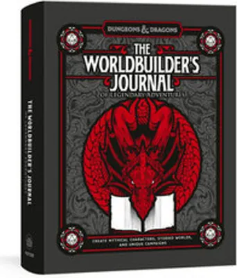 Produktbild von The Worldbuilder's Journal of Legendary Adventures (Dungeons & Dragons)