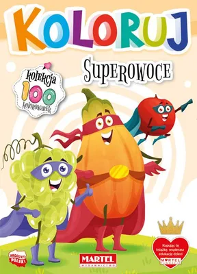 Immagine prodotto di Superowoce. Kolorowanka dla dzieci