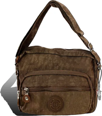 Obrázok produktu pre Kabelka Street Crinkle Nylon Handbag brown D2OTJ227N