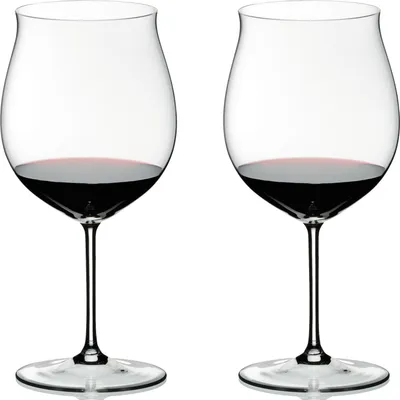 Produktbild von Riedel Sommeliers Value Set, 2er Set, Burgundy Grand Cru, Rotweinglas, Weinglas, Hochwertiges Glas, 1.34 L, 2440/16