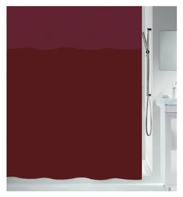 Immagine prodotto di Tenda da doccia Spirella, in poliestere, modello Urbanko, 120 x 200 cm, colore rosso