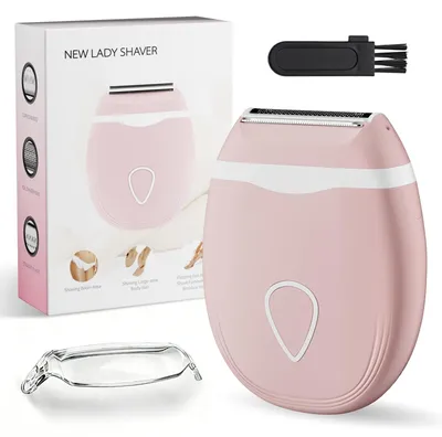Productafbeelding van 2026 Elektrische scheerapparaat voor dames, 2-in-1. Draadloze haartrimmer voor vrouwen, geschikt voor gezicht, armen, benen, oksels en schaamstreek/bikinizone. Waterdicht