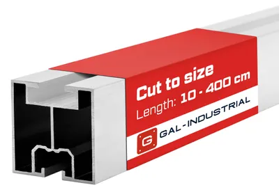 Obrázok produktu pre GAL-INDUSTRIAL | Montážny profil pv pre solárne panely – 30 cm – Typ T – Alu lišta solar – Rezanie na mieru