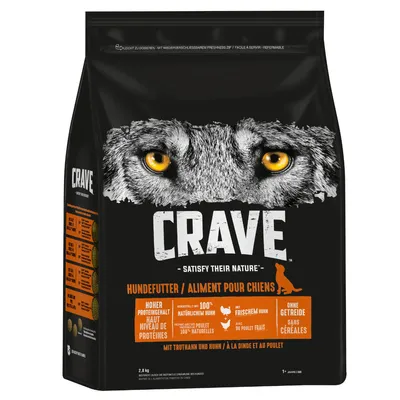 Zdjęcie produktu dla Crave WITH TURKEY & CHICKEN, Dorosły, Kurczak, 2,8 kg