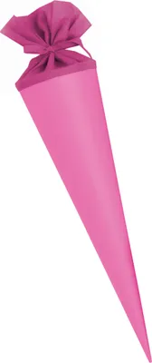 Produktbild von Goldbuch Bastelschultüte 70cm mit farbigem Filzverschluss pink