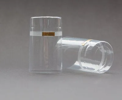 Produktbild von Famanu Krimpcapsules transparent mit Abreißstreifen - Ø 325 mm, Länge 55 mm, 75 Stück