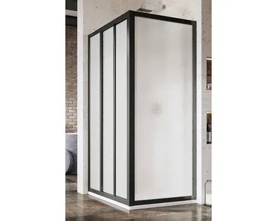 Obrázok produktu pre Sprchová zástena pre sprchové dvere RAVAK Supernova APSS-90 198 black+Pearl 940703R211
