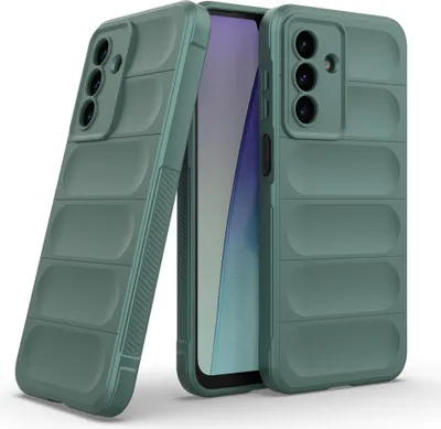 Produktbild von Handy Hülle für Samsung Galaxy A17 / A17 5G Grip Case Cover Schutzhülle Softgrip Farbe: Grün