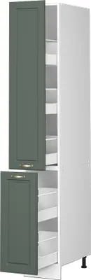 Obrázok produktu pre Kúpeľňová skrinka Vicco Fame-Line Zelený a zlatý vidiecky dom 30 x 206.8 cm, Model 43518